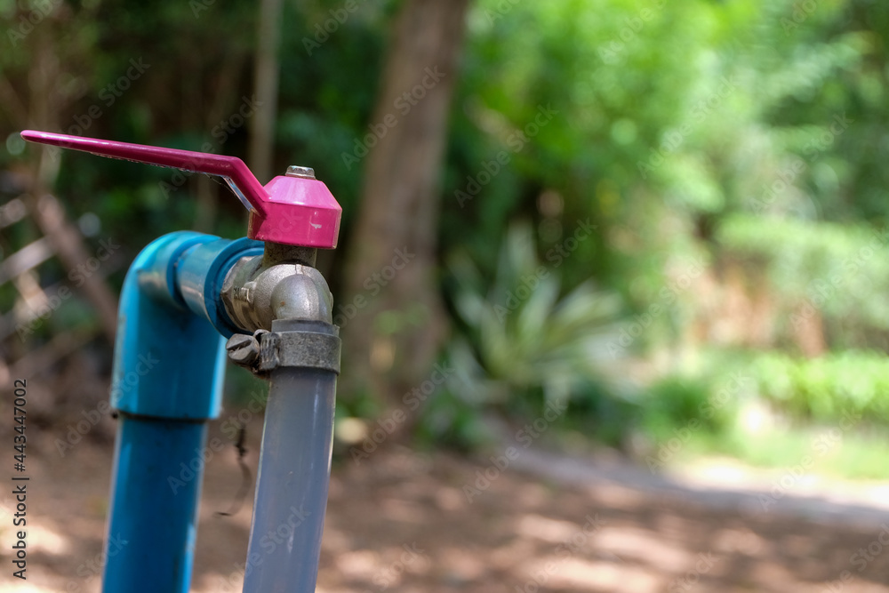 Small water valve, watering plants, gardening Small water valve, watering plants, gardening