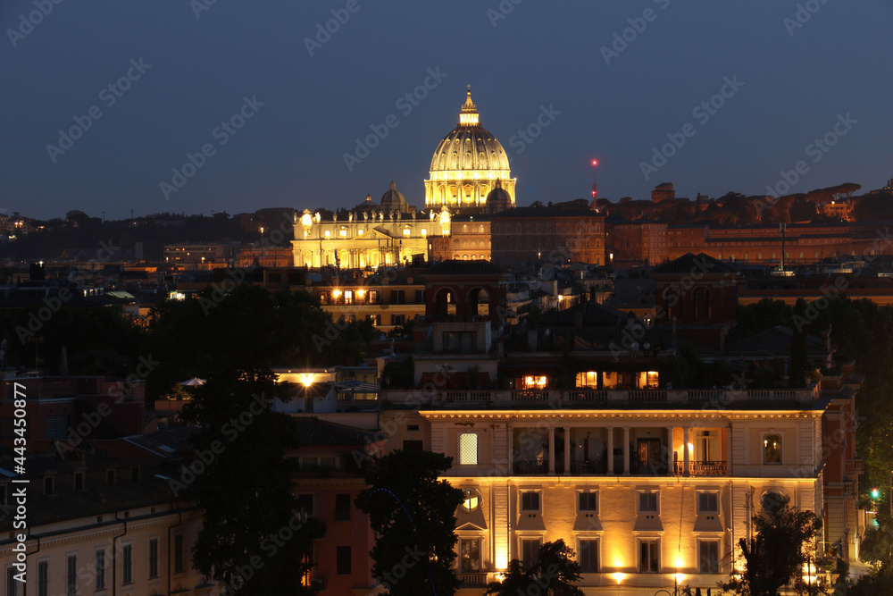 The Papal Basilica of Saint Peter in the Vatican. Rome, Italy.
