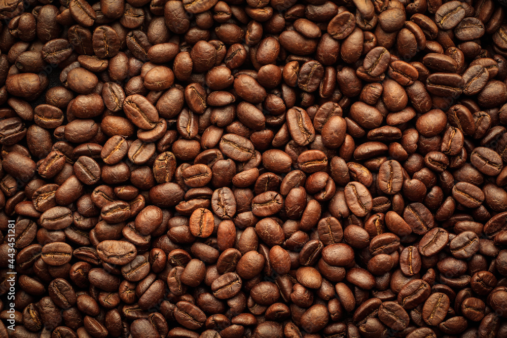 Roasted Coffee Beans background texture. Roasted Coffee Beans background texture.
