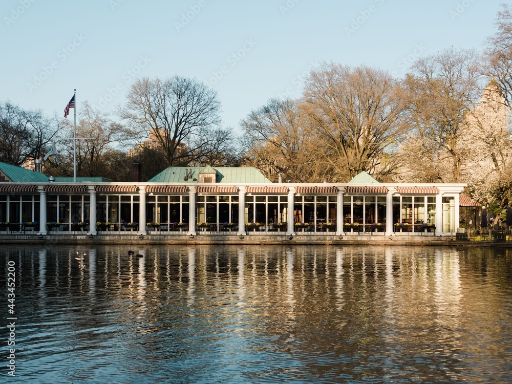 The Loeb Boathouse, at Central Park, New York City The Loeb Boathouse, at Central Park, New York City