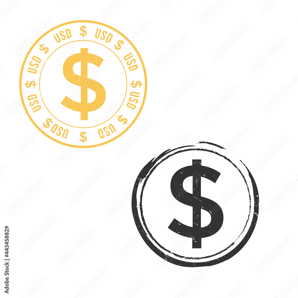 US dollar grunge stamp seal vector US dollar grunge stamp seal vector