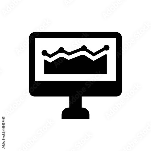 Computer statistics icon