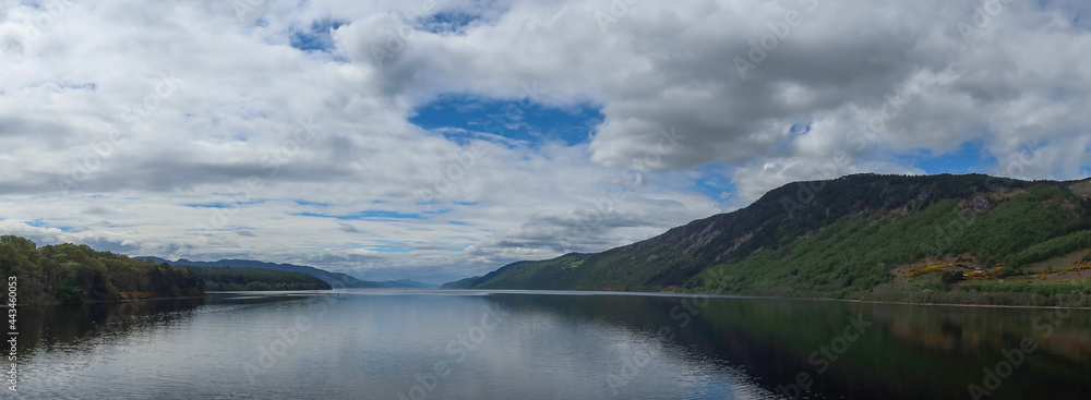 Loch Ness in the Scottish Highlands, UK Loch Ness in the Scottish Highlands, UK