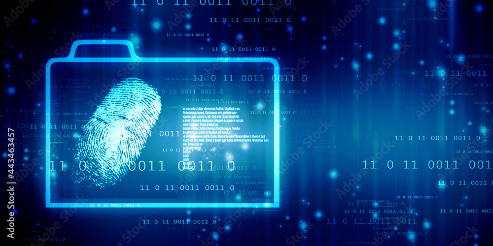 Fingerprint Scanning Technology Concept 2d Illustration
Fingerprint Scanning Technology Concept 2d Illustration