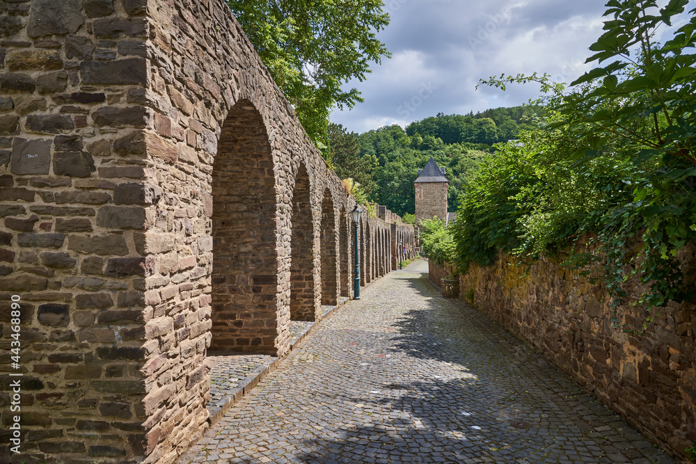 Well-preserved city wall of Bad Münstereifel