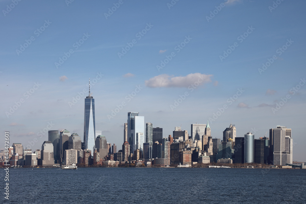 Naklejka premium New York - Skyline / New York - Skyline /