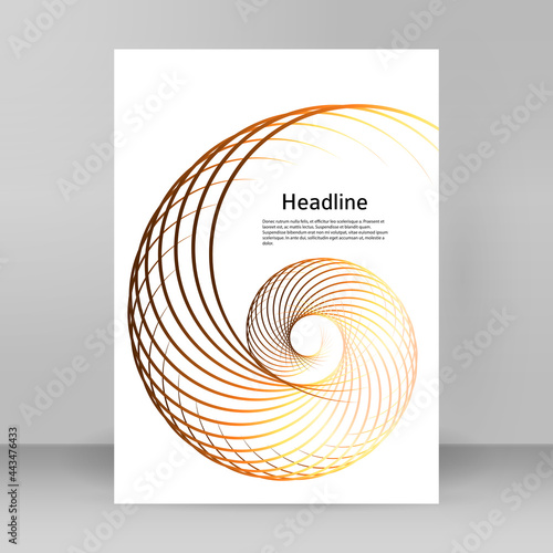 Business templates for multipurpose presentation. Easy editable vector EPS 10 layout. design brochure A4 format advertising, for new product newsletters, technology graphics, report firm, industrial