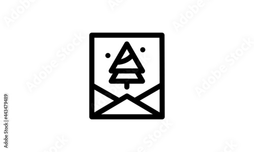 Christmas tree silhouette Isolated Christmas tree icon with star Christmas Tree Vector Free Download Christmas tree silhouette Isolated Christmas tree icon with star Christmas Tree Vector - GFXLoad