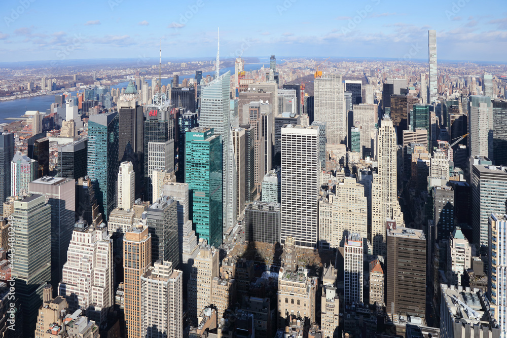 Obraz premium New York - von oben / New York - from above /