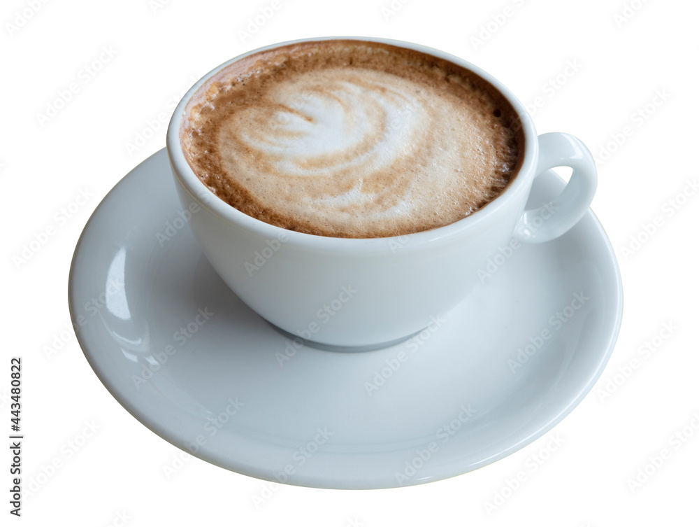 Cappuccino isolated on white background. Cappuccino isolated on white background.