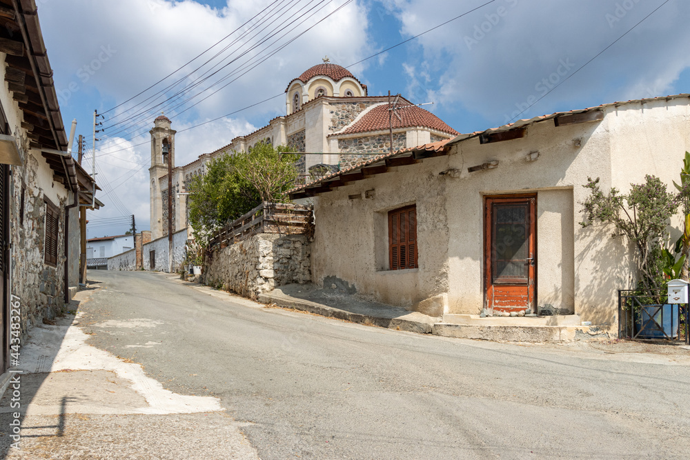 Streets of a Cypriot village