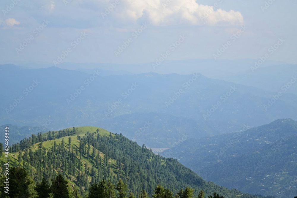 Wonderful shot of meadows of Azad Kashmir