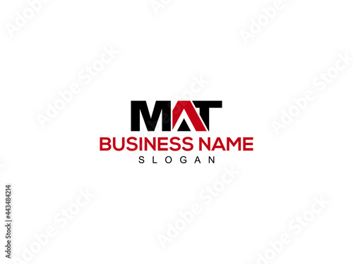 Letter MAT Logo Icon Vector Image Design For Your Business