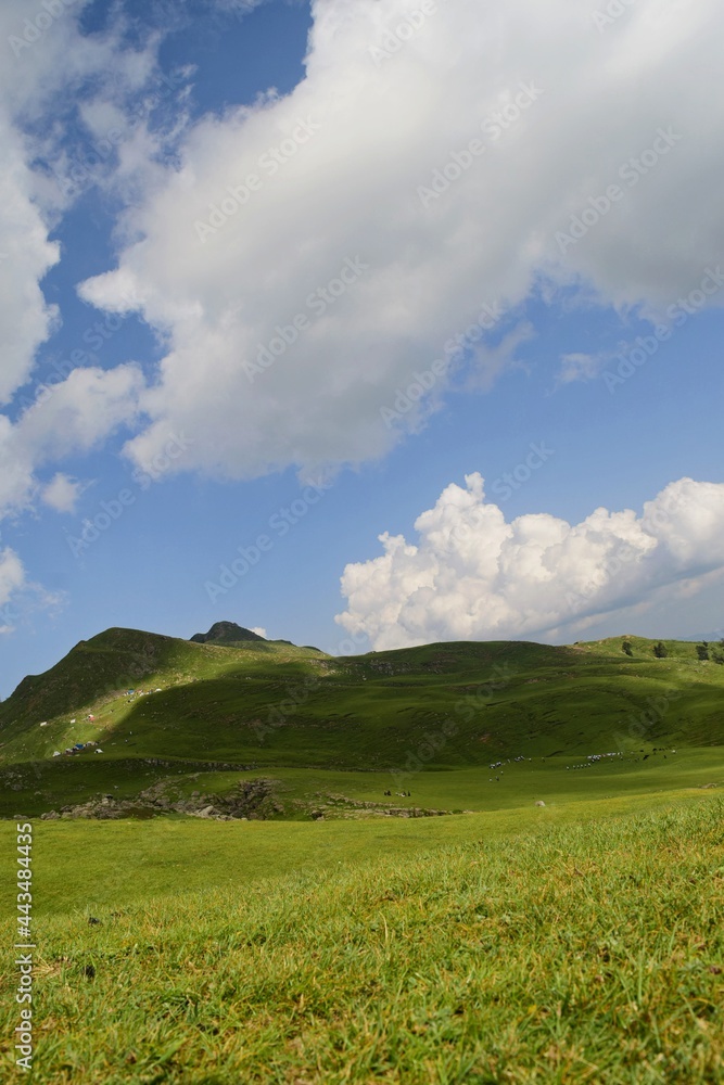 Wonderful shot of meadows of Azad Kashmir Wonderful shot of meadows of Azad Kashmir