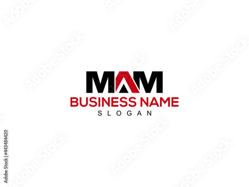 Letter MAM Logo Icon Vector Image Design For Your Business photo