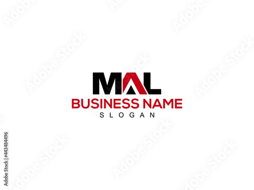 Letter MAL Logo Icon Vector Image Design For Your Business photo