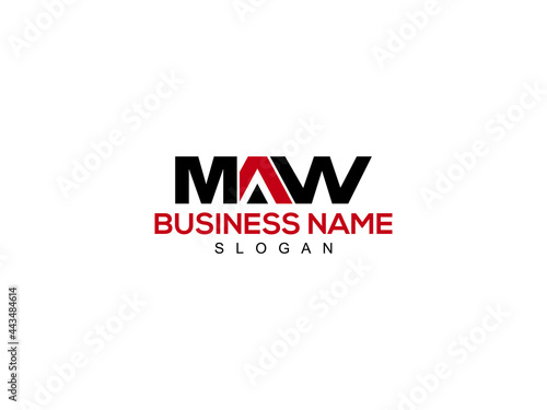 Letter MAW Logo Icon Vector Image Design For Your Business photo