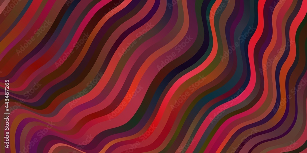 Dark Red vector backdrop with curves. Dark Red vector backdrop with curves.