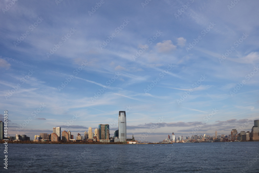 New York und Jersey Skyline / New York and Jersey City Skyline /