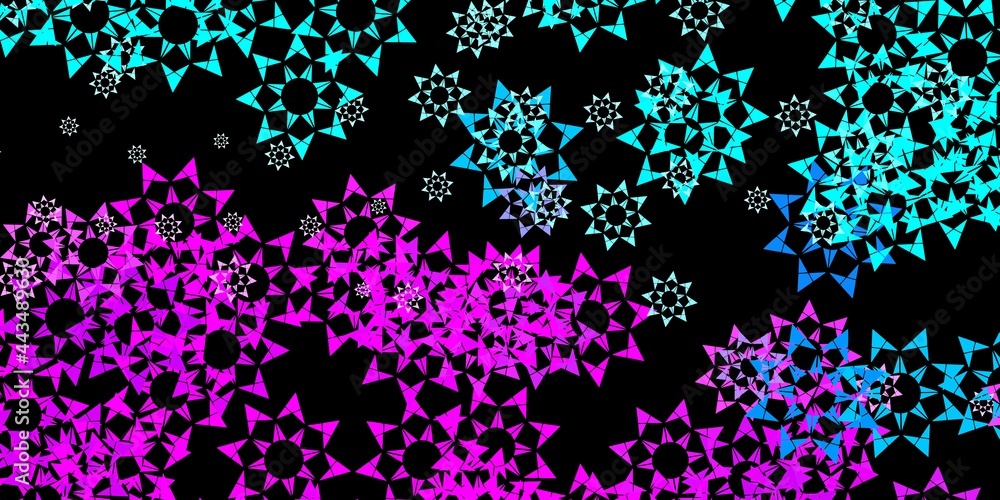 Light blue, green vector pattern with polygonal style. Light blue, green vector pattern with polygonal style.