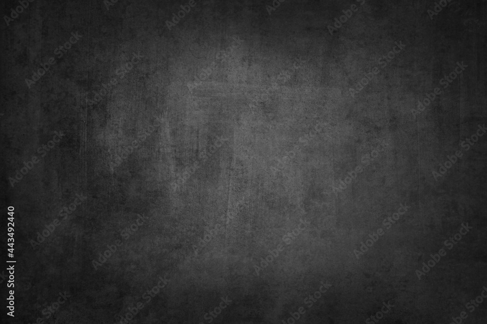 Grey dark textured concrete wall background