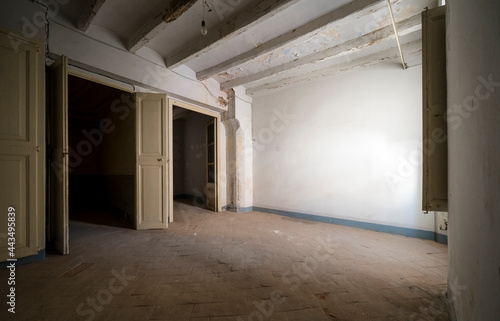 old abandoned building