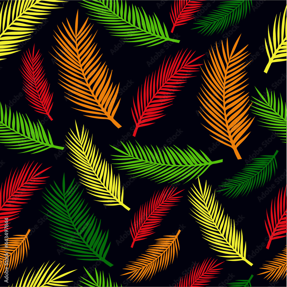 seamless pattern with leaves seamless pattern with leaves