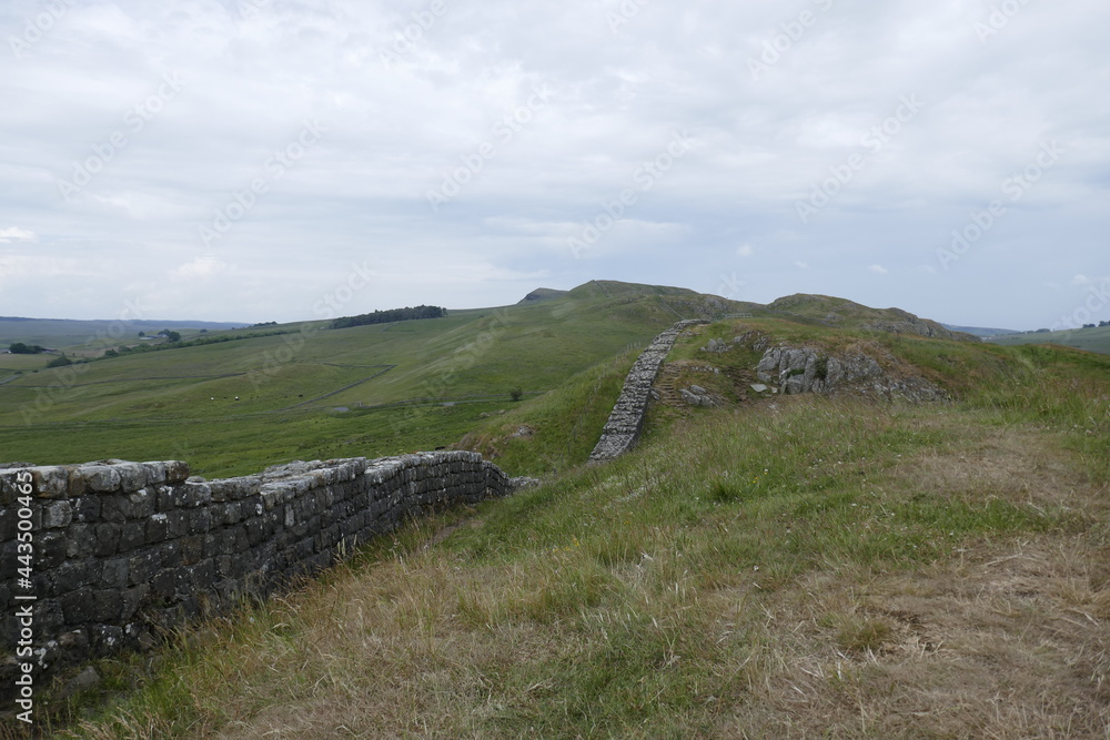 Hadrian's wall in Northumberland