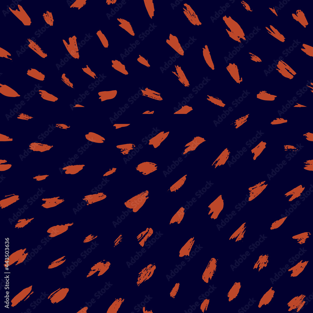 Brush stroke hand painted seamless pattern. Vector animal skin print. Fashion stylish organic texture. Brush stroke hand painted seamless pattern. Vector animal skin print. Fashion stylish organic texture.