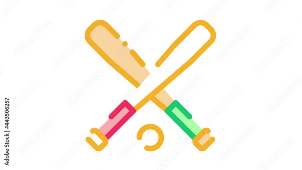 Crossed Bits Ball Icon Animation. color Crossed Bits Ball animated icon on white background Crossed Bits Ball Icon Animation. color Crossed Bits Ball animated icon on white background