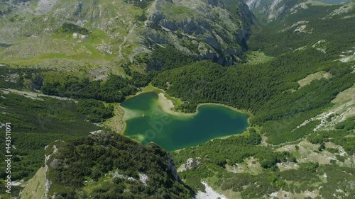 Trnovacko lake in Piva nature park photo