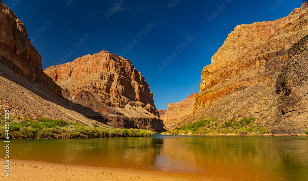 The Colorado River in the Grand Cayon at Whitmore Canyon