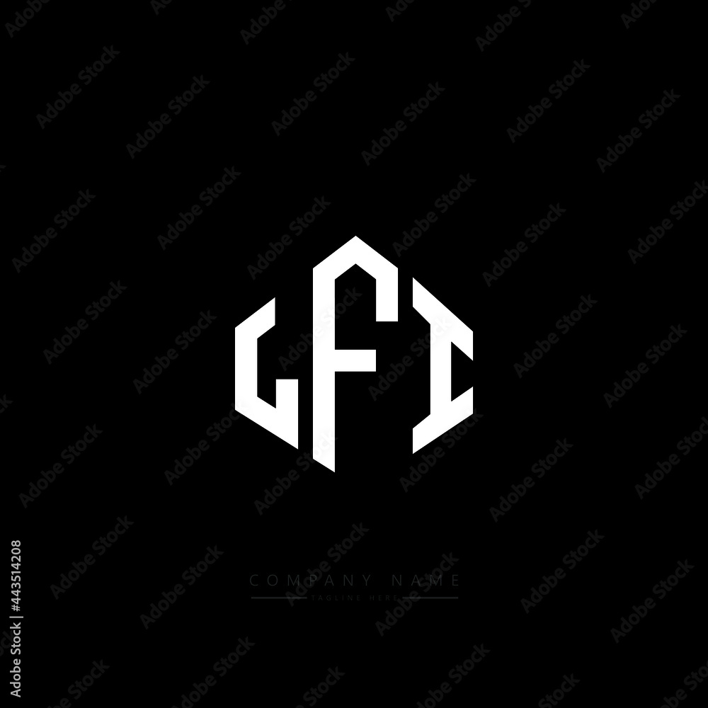 LFI letter logo design with polygon shape. LFI polygon logo monogram. LFI cube logo design. LFI hexagon vector logo template white and black colors. LFI monogram, LFI business and real estate logo. LFI letter logo design with polygon shape. LFI polygon logo monogram. LFI cube logo design. LFI hexagon vector logo template white and black colors. LFI monogram, LFI business and real estate logo.
