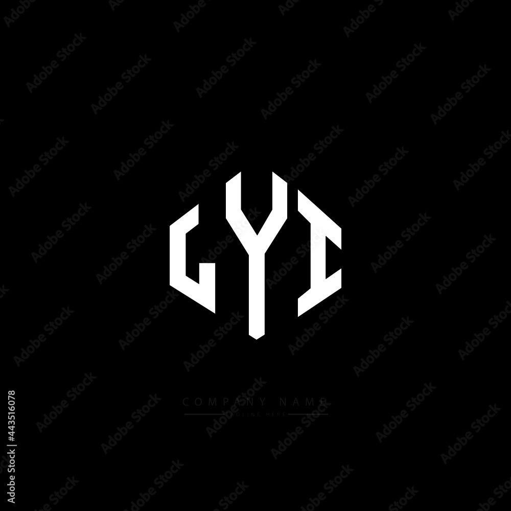 LYI letter logo design with polygon shape. LYI polygon logo monogram. LYI cube logo design. LYI hexagon vector logo template white and black colors. LYI monogram, LYI business and real estate logo. LYI letter logo design with polygon shape. LYI polygon logo monogram. LYI cube logo design. LYI hexagon vector logo template white and black colors. LYI monogram, LYI business and real estate logo.