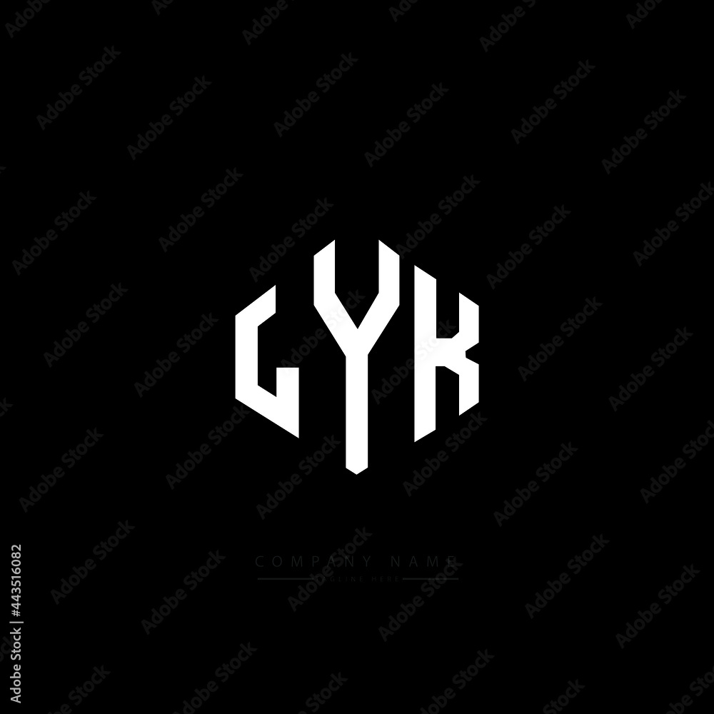 LYK letter logo design with polygon shape. LYK polygon logo monogram. LYK cube logo design. LYK hexagon vector logo template white and black colors. LYK monogram, LYK business and real estate logo. LYK letter logo design with polygon shape. LYK polygon logo monogram. LYK cube logo design. LYK hexagon vector logo template white and black colors. LYK monogram, LYK business and real estate logo.