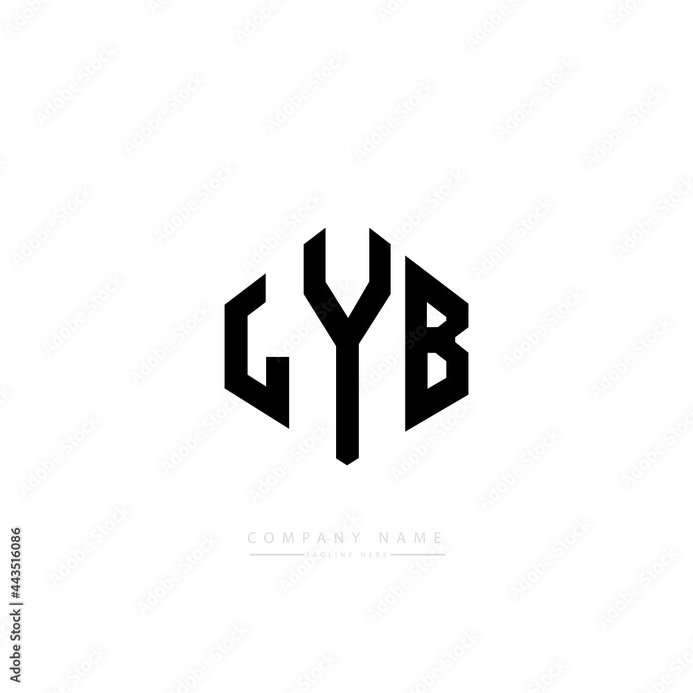 LYB letter logo design with polygon shape. LYB polygon logo monogram. LYB cube logo design. LYB hexagon vector logo template white and black colors. LYB monogram, LYB business and real estate logo. LYB letter logo design with polygon shape. LYB polygon logo monogram. LYB cube logo design. LYB hexagon vector logo template white and black colors. LYB monogram, LYB business and real estate logo.