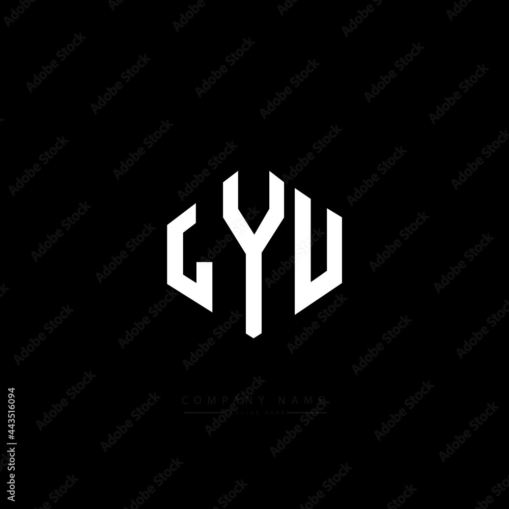 LYU letter logo design with polygon shape. LYU polygon logo monogram. LYU cube logo design. LYU hexagon vector logo template white and black colors. LYU monogram, LYU business and real estate logo. LYU letter logo design with polygon shape. LYU polygon logo monogram. LYU cube logo design. LYU hexagon vector logo template white and black colors. LYU monogram, LYU business and real estate logo.