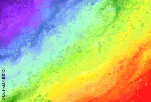 Rainbow colorful abstract art background