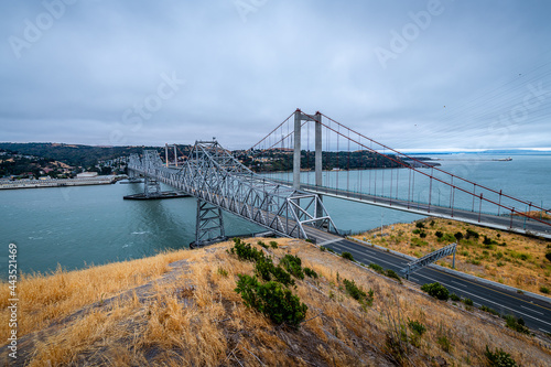 Sunrise over the Alfred Zampa Memorial Bridge