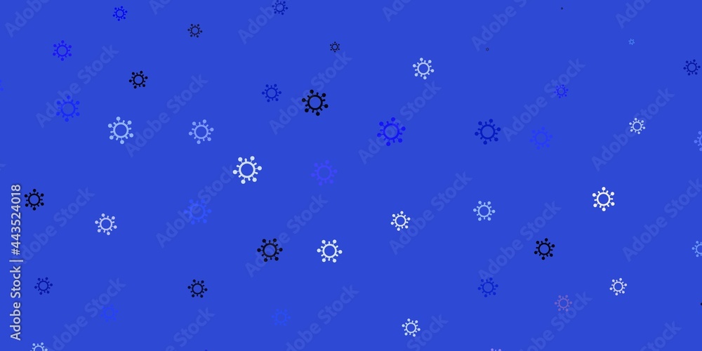 Light purple vector texture with disease symbols. Light purple vector texture with disease symbols.