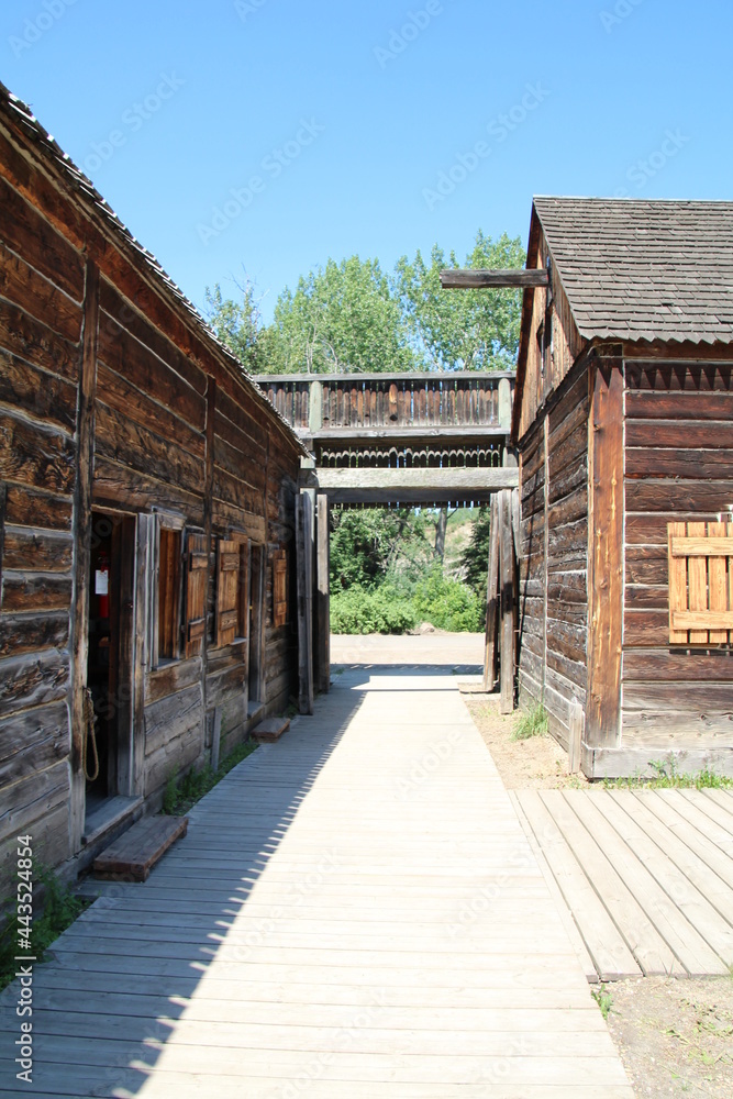 Door To The Fort, Fort Edmonton Park, Edmonton, Alberta