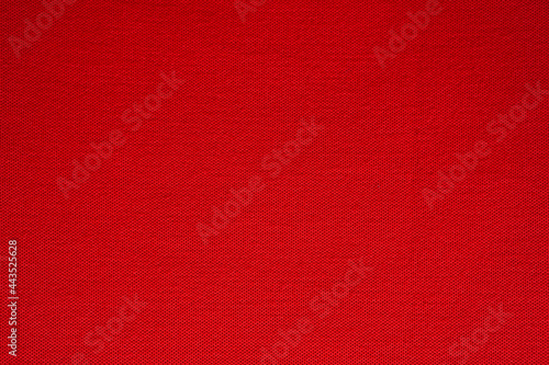 texture of blank red fabric for background.