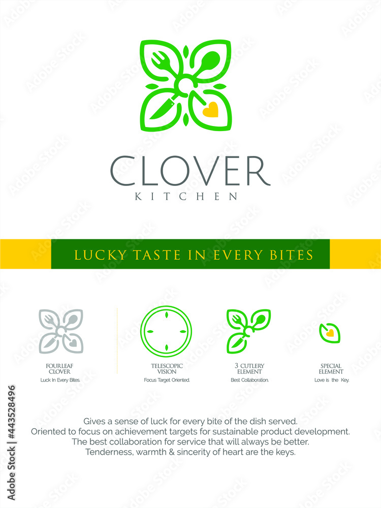 The Clover | Kitchen Logo 