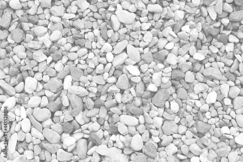 Many small stone in seamless patterns for white grey natural background