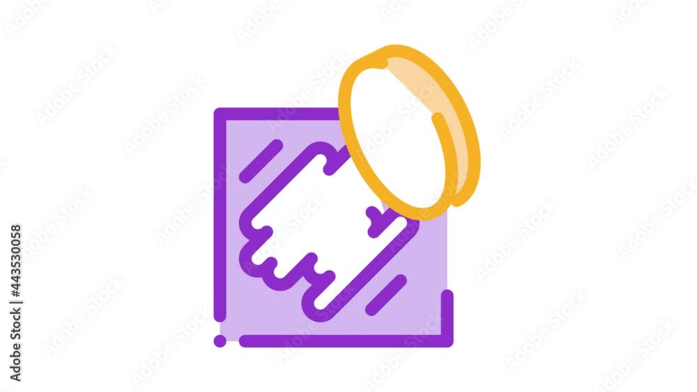 Erase Coin Numbers Icon Animation. color Erase Coin Numbers animated icon on white background Erase Coin Numbers Icon Animation. color Erase Coin Numbers animated icon on white background