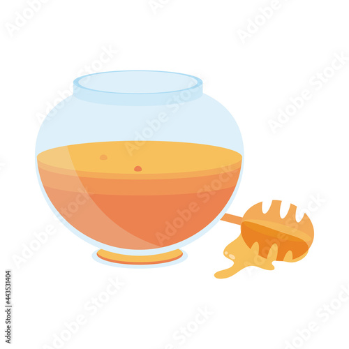 bowl with honey