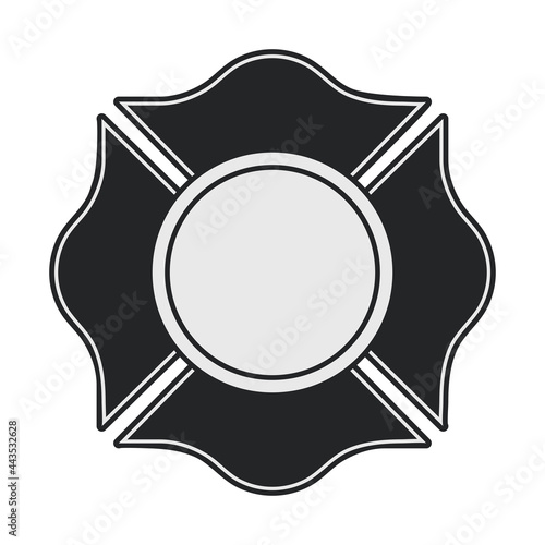 firefighter emblem icon