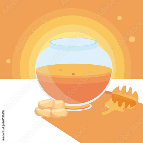 honey with capsule remedy