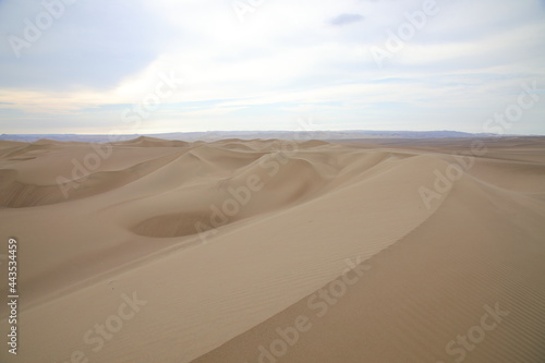 Sand dunes near Huacachina oasis, Peru