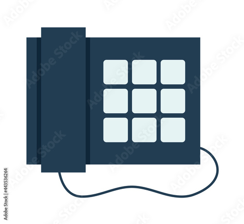 black telephone design